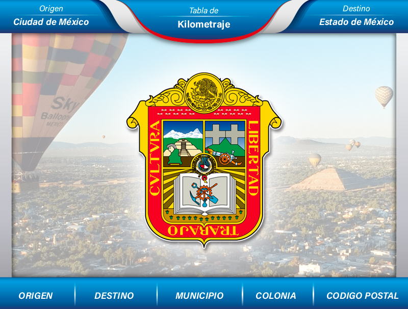 Fletes de la Ciudad de México al Estado de México